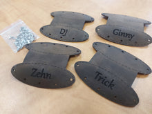 Load image into Gallery viewer, Engraved Leather Horse Name Tag for Rope Halters