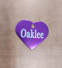 Load image into Gallery viewer, Custom Engraved Dog Tag - Multiple Shapes and Colours - Bold Laser Engraving