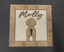 Load image into Gallery viewer, Dog Butt Leash Hook - Custom name and choose your dog breed - Option to add more dogs