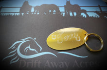 Load image into Gallery viewer, Custom Engraved "Crazy Lady" Key Chain