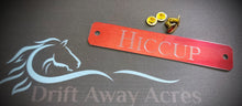 Load image into Gallery viewer, Aluminum Custom Engraved Horse Halter Plate