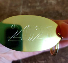 Load image into Gallery viewer, Custom Engraved "Crazy Lady" Key Chain