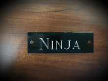 Load image into Gallery viewer, Tack Name Plate - 1" x 3" - Aluminum
