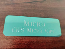 Load image into Gallery viewer, Tack Name Plate - 1" x 3" - Aluminum