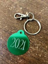 Load image into Gallery viewer, Custom Engraved Dog Tag - Round Shape - Drag/ Rotary Engraved