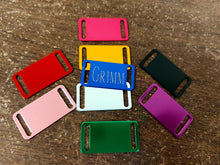 Load image into Gallery viewer, Custom Engraved Dog/ Cat Tag - Slide on Style - Drag/ Rotary Engraved