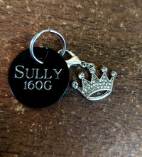 Load image into Gallery viewer, Horse blanket/ tack ID tag - Medium Size 1 1/2" - Aluminum