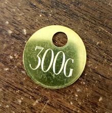 Load image into Gallery viewer, Brass ID Tags - Two Side Engravable