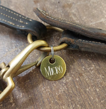 Load image into Gallery viewer, Brass ID Tags - Two Side Engravable