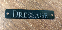 Load image into Gallery viewer, Aluminum Custom Engraved Horse Halter Plate