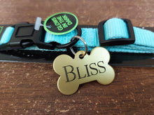 Load image into Gallery viewer, Custom Engraved Dog Tag - Bone Shape - Drag/ Rotary Engraved