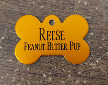 Load image into Gallery viewer, Custom Engraved Dog Tag - Bone Shape - Drag/ Rotary Engraved