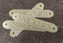 Load image into Gallery viewer, Brass Halter Plate with Rivets