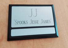 Load image into Gallery viewer, Custom Engraved Horse Stall Plaque - Aluminum Plates