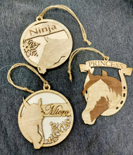 Load image into Gallery viewer, Christmas Ornaments - Horse - Customizable