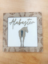 Load image into Gallery viewer, Horse Butt Hook Set - Custom name - Option to add more horses or dogs