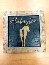 Load image into Gallery viewer, Horse Butt Hook Set - Custom name - Option to add more horses or dogs