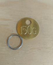 Load image into Gallery viewer, Brass ID Tags - Two Side Engravable