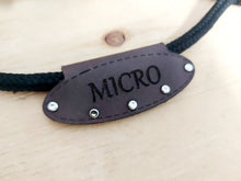 Load image into Gallery viewer, Engraved Leather Horse Name Tag for Rope Halters