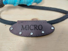 Load image into Gallery viewer, Engraved Leather Horse Name Tag for Rope Halters