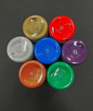 Load image into Gallery viewer, Leather Dog Tags - Round Shape - Quiet and Stylish - Painted