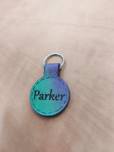 Load image into Gallery viewer, Leather Dog Tags - Round Shape - Quiet and Stylish - Painted