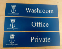 Load image into Gallery viewer, Stall Name Plate for Slider Set - Bold Lamacoid Plastic (PLATE ONLY)