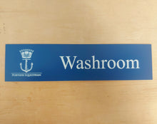 Load image into Gallery viewer, Door Name Plate Slider Set - Bold Lamacoid Plastic - Realistic Metallic Options