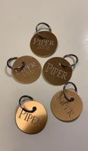 Load image into Gallery viewer, Horse blanket/ tack ID tag - Medium Size 1 1/2" - Aluminum