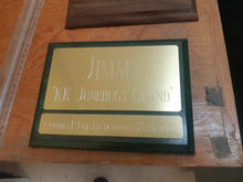 Load image into Gallery viewer, Custom Engraved Horse Stall Plaque - Aluminum Plates