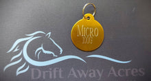 Load image into Gallery viewer, Custom Engraved Dog Tag - Round Shape - Drag/ Rotary Engraved