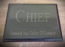 Load image into Gallery viewer, Custom Engraved Horse Stall Plaque - Aluminum Plates
